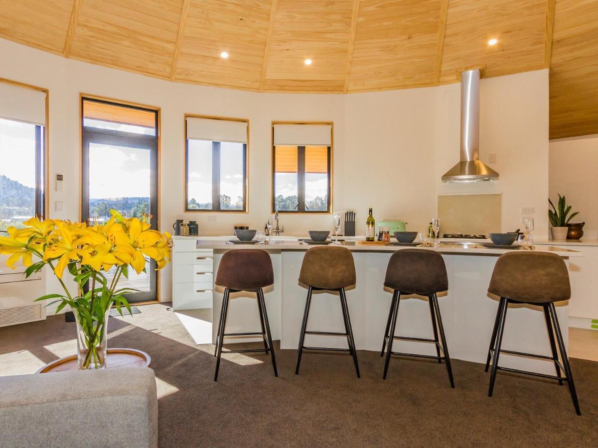 Heavenly Spa Views - Ohakune Holiday Home Ngoại thất bức ảnh